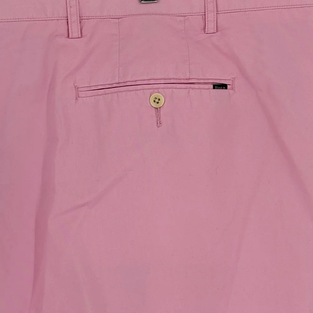 Polo Ralph Lauren Men's Big & Tall Pink Chino‎ Shorts Size 56B Classic Fit